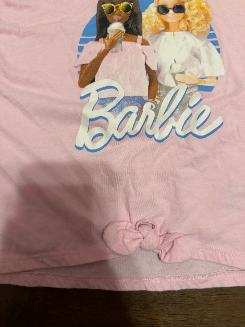 Old Navy Girls' Pink Barbie Graphic Tee